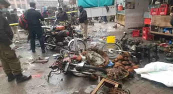 Video: Anarkali Bazar blast in Lahore