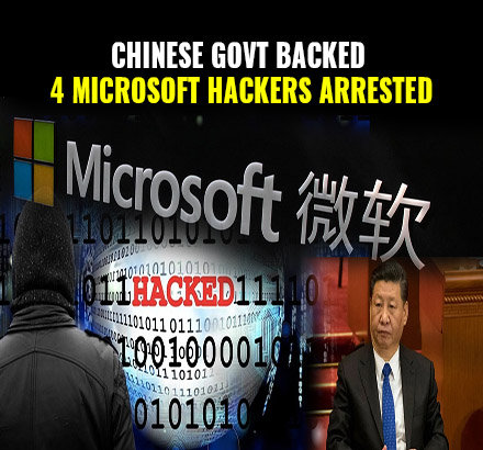 4 Chinese State Government Hackers Arrested In US For Hacking Microsoft