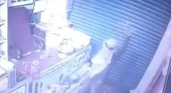 Watch: Defiant thief dances in front of CCTV after robbing store in UP town