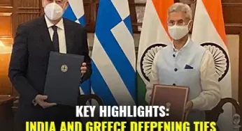 EAM Jaishankar Welcomes Greece FM Nikos Dendias On His First India Visit, Inks Two Agreements