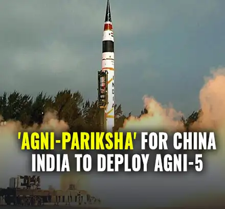 In A Direct Message To China India Successfully Test-Fired Nuclear Capable Missile Agni 5