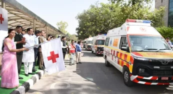 33 new ambulances added to Indian Red Cross Society fleet for better disaster response