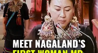 Meet S Phangnon Konyak, Nagaland’s First Woman Member of Parliament & BJP’s First MP from Nagaland