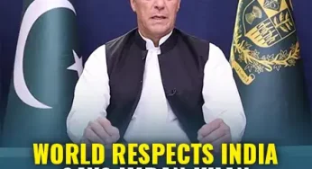 Imran Khan Praises India | Says World Respects India | No one Can Threaten Them