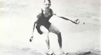 Popular sport water skiing celebrates its 100th anniversary