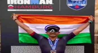 Indian Railway officer completes gruelling Ironman Triathlon in Germany