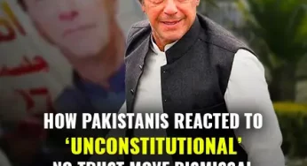 How Pakistanis Reacted On Social Media To Unconstitutional No-Confidence Vote Dismissal By Pak National Assembly