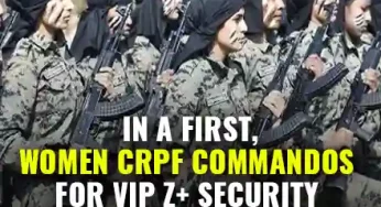 In A First, Women CRPF Commandos To Be Added To VIP Z+ Security Teams