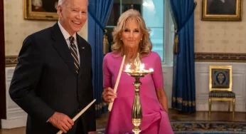 Biden celebrates Diwali in the White House, British and Israeli PM send greetings