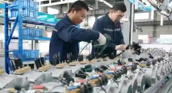 China factory output slows down as supply chain snags bite