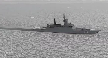 Stunning Video – Warships of Russian Pacific Fleet escorted through ice fields by an icebreaker