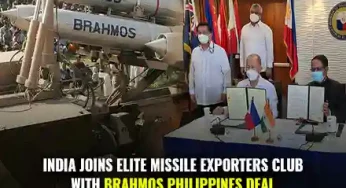 India Joins Elite Missile Exporters’ Club | India Signs Pact To Supply Brahmos To Philippines