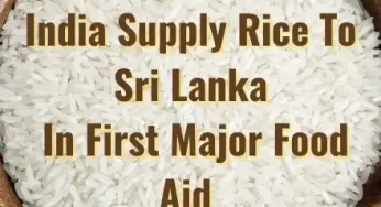 Sri Lanka Economic Crisis | India Supplies 40,000 Tonnes Of Rice | Indian Credit Line To Sri Lanka