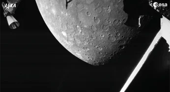 Europe’s BepiColombo mission to Mercury sends back first photos of planet