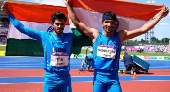 India win gold & silver in men’s triple jump for first time ever as Eldhose Paul and Abdulla shine