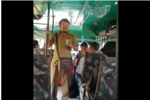 WATCH: Arunachal bus conductor convinces passengers not to litter and spit