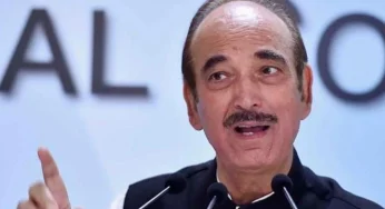 Azad says as J&K CM he sent report on terror-linked leaders to Delhi but PM took no action
