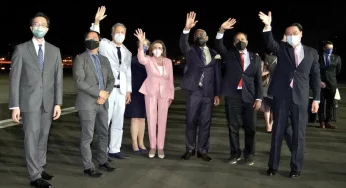 Nancy Pelosi begins high risk mission to Taiwan that angers China