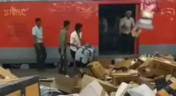 Video shocker: Railway porters give rough treatment to Amazon & Flipkart parcels