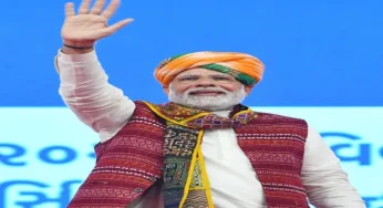 PM Modi lays foundation stone for international airport at Bharuch, says double-engine govt will spur growth 