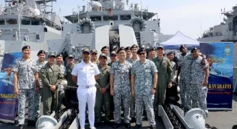 Sea phase of India-Singapore naval exercise kicks off in Bay of Bengal