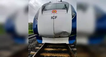 Mumbai-bound Vande Bharat Express rams into cow in Gujarat’s Anand district