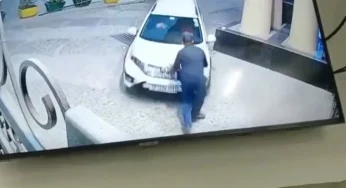 Video: Rape accused runs car over guard as he flees to escape arrest in Noida