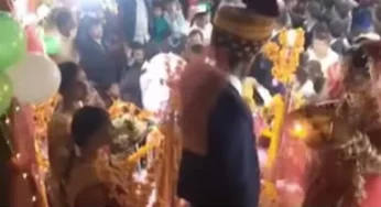 Caught on Camera: Wedding ceremony turns chaotic as fist fight breaks out