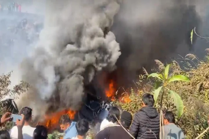 Full video of the tragic plane crash in Nepal’s Pokhara