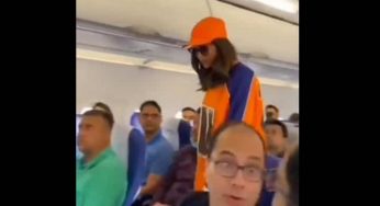 Watch: Deepika Padukone springs Economy Class surprise on IndiGo flight 