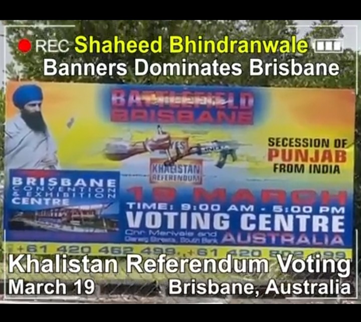 Khalistani goons target Indian Consulate in Australia’s Brisbane