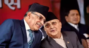 Fate of Prachanda-led government hangs in balance as rift with Oli widens