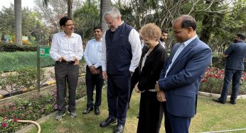 Israel donates drip irrigation system to Children’s Park in Delhi on World Water Day