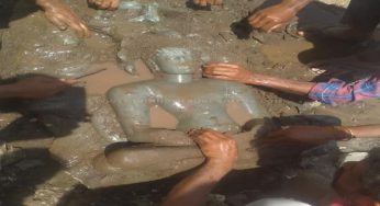 Devotees flock to Karnataka village after discovery of 11th Century statue