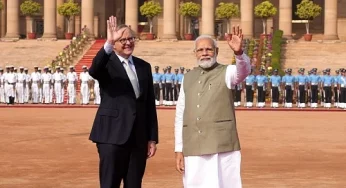 Watch: Albanese receives ceremonial welcome in Delhi, to hold Leaders’ Summit with PM Modi