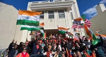 Watch: Indian diaspora’s solidarity show in San Francisco, face-off with Khalistani goons