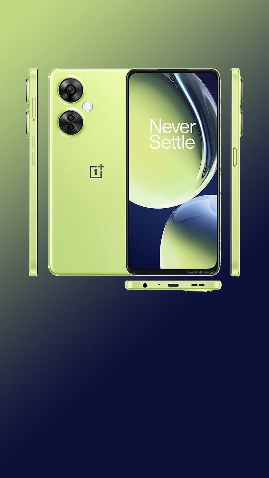 OnePlus Nord CE 3 Lite 5G (Pastel Lime, 8GB RAM, 128GB Storage