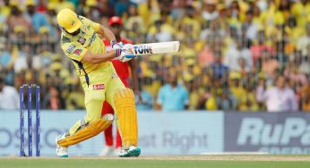 Watch: CSK’s Dhoni smashes two massive sixes in last two balls vs Punjab Kings in IPL