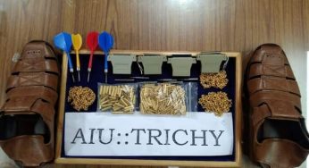 Gold worth Rs 67 lakh seized at Trichy airport