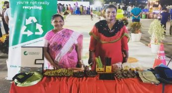 Discarded temple flowers being converted into scented soaps in Vijayawada
