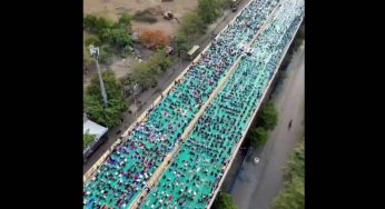 Surat creates world record for largest gathering on Yoga Day