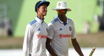 Jaiswal, Ashwin shine as India crush West Indies