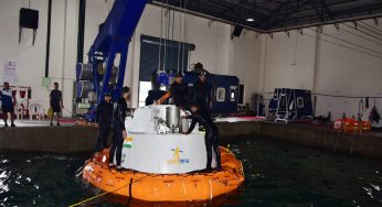Crew module recovery divers for India’s space mission complete training at Kochi