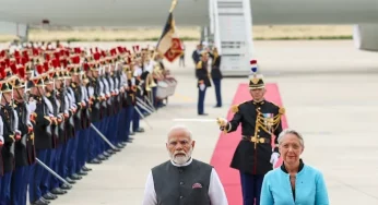 In a special gesture, French PM receives PM Modi as he lands in Paris