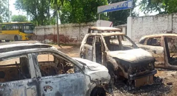 Criminals attack Cyber Crime Police station in Nuh riots to destroy evidence