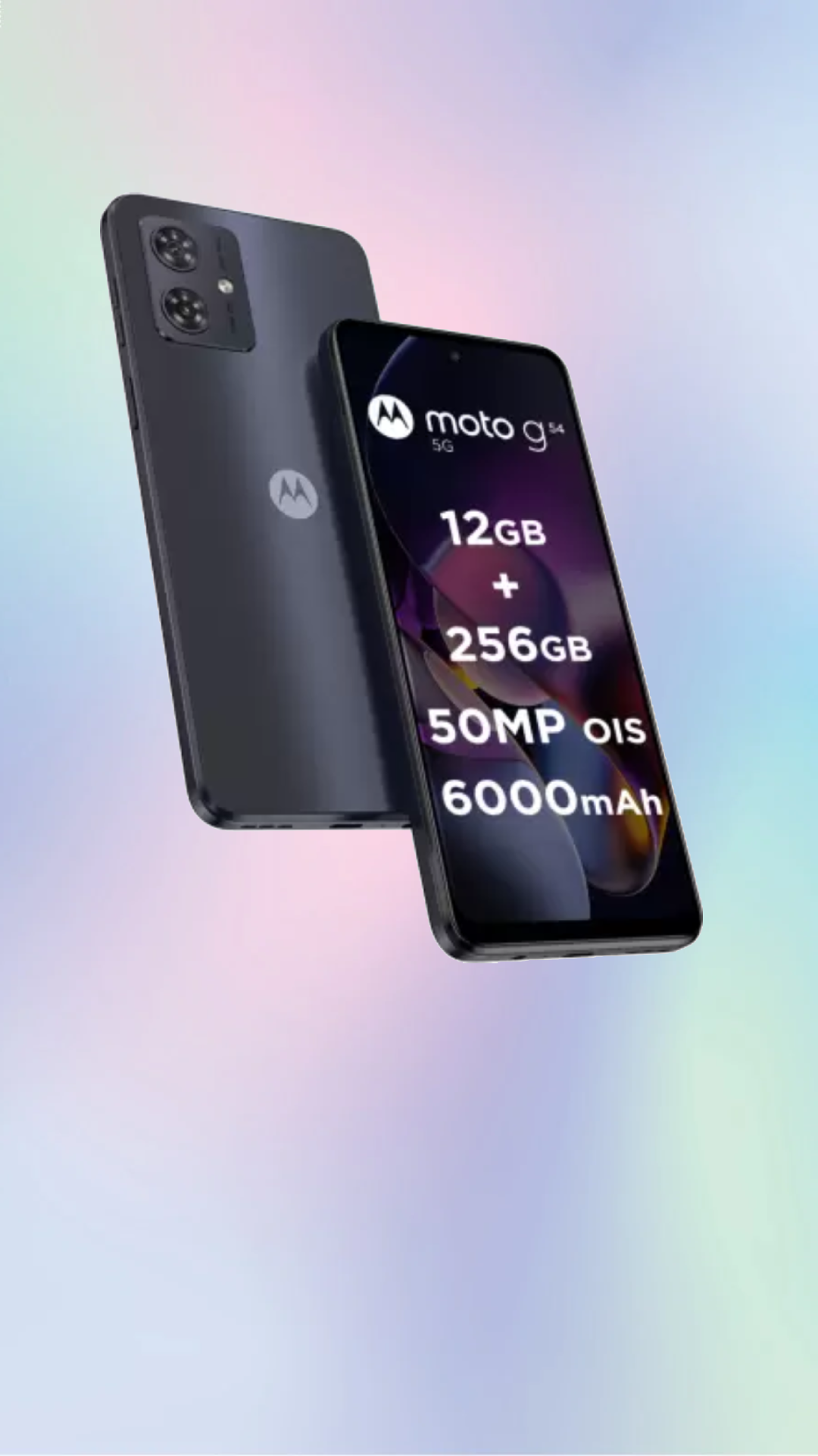 Motorola G54 5G (Midnight Blue, 8GB RAM, 128GB Storage)