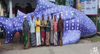 Kerala’s fishers honoured for valiantly saving and releasing whale sharks