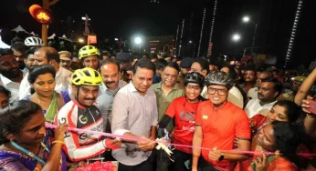 First cycle track with solar rooftop in Hyderabad shows India’s go-green spirit