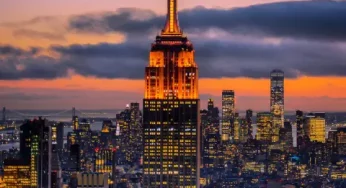 Empire State Building lit up in orange hues as New York celebrates Diwali