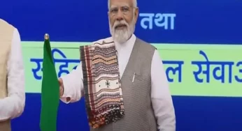 PM Modi flags off Vande Bharat trains for 10 different routes from Ahmedabad